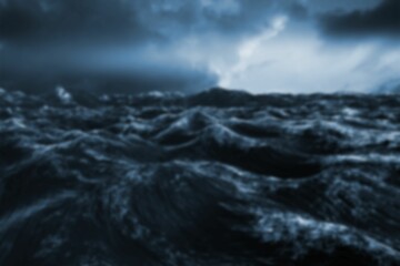 Surface level shot of sea