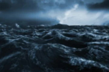 Gardinen Surface level shot of sea © vectorfusionart