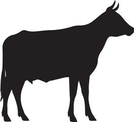 Cow silhouette 