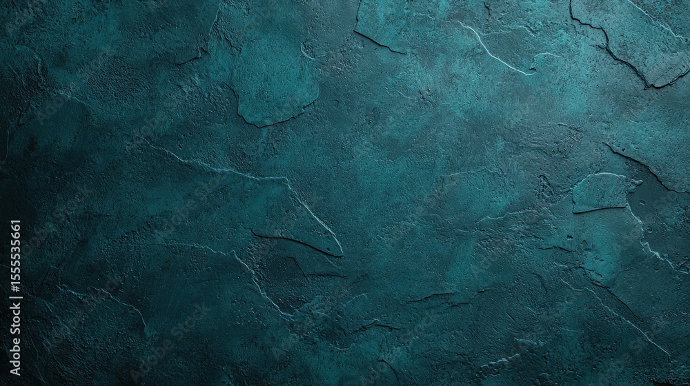 Poster textured teal surface subtle variations concept. textured abstract surface with teal and silver tone