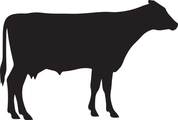 Cow silhouette 