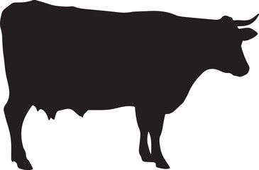 Cow silhouette 