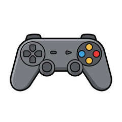 video game controller icon isolated
