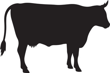 Cow silhouette 