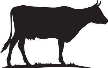 Cow silhouette 