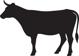 Cow silhouette 