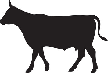 Cow silhouette 