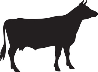 Cow silhouette 