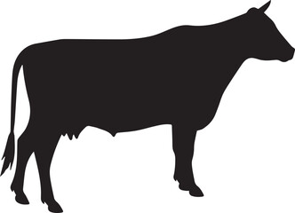 Cow silhouette 