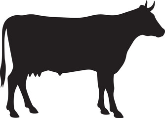Cow silhouette 