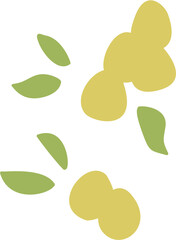 sweet annie flower scatter for decorating.svg