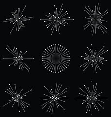 Radial Symmetry A Study in Lines Points and Circular Structures