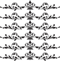 Beautiful flower art and mandala vector design