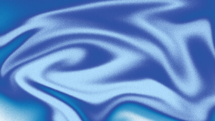 Gradient noise Abstract Fluid Swirl in Shades of Blue
