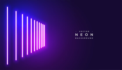 glowing neon purple light wallpaper for futuristic design