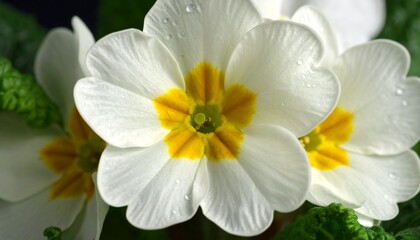 Obraz premium White narcissus flower.