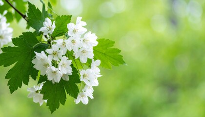 White gentle white frower background.