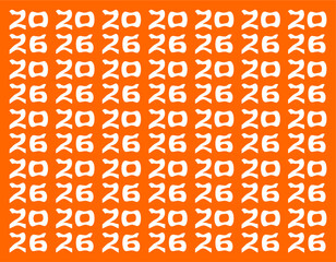 happy new year 2026 vector design element 