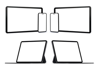 Laptop and tablet mockup