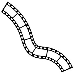 Fototapeta premium Film Strip Roll
