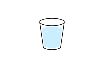 コップの水アイコン