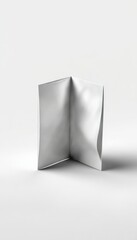 Blank brochure mockup