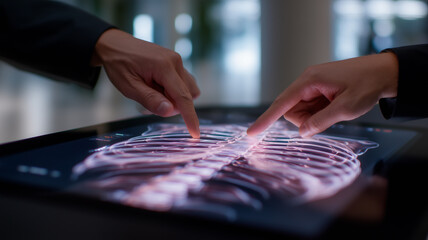 Collaborative Surgical Planning – Specialists Use Interactive Touch-Table Skeleton Scan to Map Real-Time Procedures and Enhance Team-Based Medical Decisions
