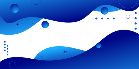 Minimal Line Art Tech Background in Blue Tones