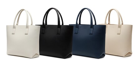 Stylish Tote Bags Four Colors, Versatile Design, Perfect Everyday Carry
