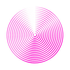 Hypnotic fascinating abstract image vector 