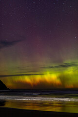 Aurora Australis Southern Lights from Dunedin