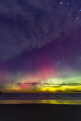 Aurora Australis Southern Lights from Dunedin