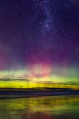 Aurora Australis Southern Lights from Dunedin