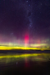 Aurora Australis Southern Lights from Dunedin