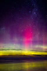Aurora Australis Southern Lights from Dunedin