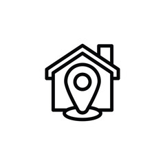 home location icon symbol vector design good for web or mobile app