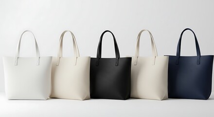 Stylish and Versatile Tote Bags Four Classic Colors