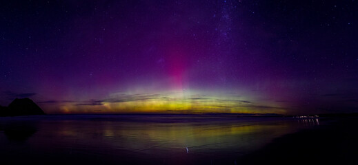 Aurora Australis Southern Lights from Dunedin