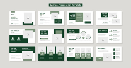 Powerpoint presentation slides template design. Minimal presentation layout for modern keynote presentation background, brochure design, website slider, landing page, annual report, company profile