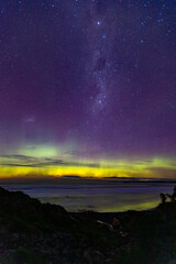 Aurora Australis Southern Lights from Dunedin
