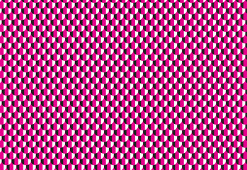 Seamless three tone geometric scale pattern in 90s black, magenta, white. Perfect for retro designs, digital backgrounds, or modern textiles. Retro background fabric. Vintage color geometric texture