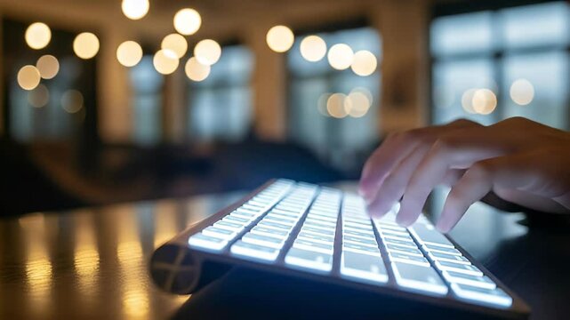 Hologram Interface Over Illustration of Cybersecurity Coding Process