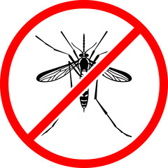 Vector No Mosquito Icon