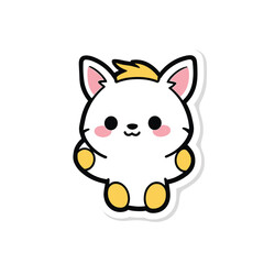 Colorful Cartoon Mascot Character for T-Shirt Print &ndash; Fun and Playful Design