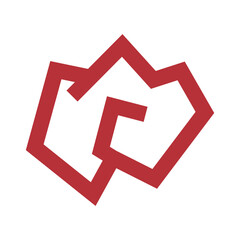 燃えるゴミのピクトグラム