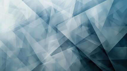 Obraz premium Abstract blue and white digital background with geometric shapes and light effects, perfect for creative projects or graphic design needs