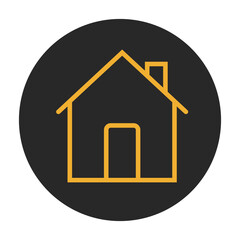 Sleek minimalist Business contact icon elements