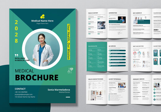 Medical Brochure Layout
