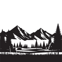 Fototapeta premium nature background vector editable