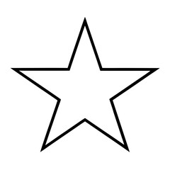 star icon vector illustration